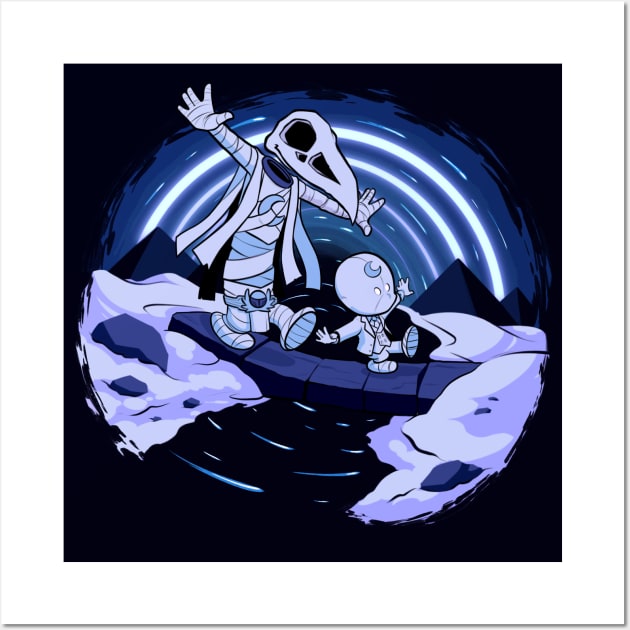 Steven and Khonshu Wall Art by Susto